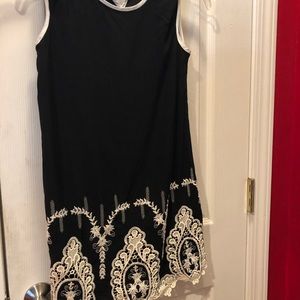 Black w/ lace bottom dress